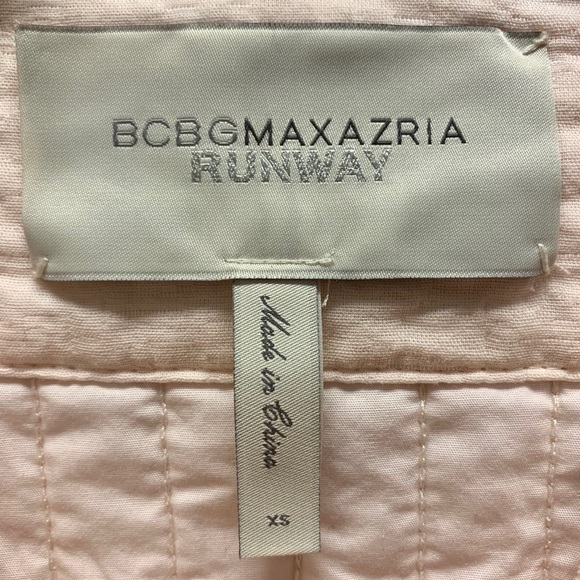 Rare BCBG RUNWAY “Christoff” vest In Light Pink - Picture 4 of 9